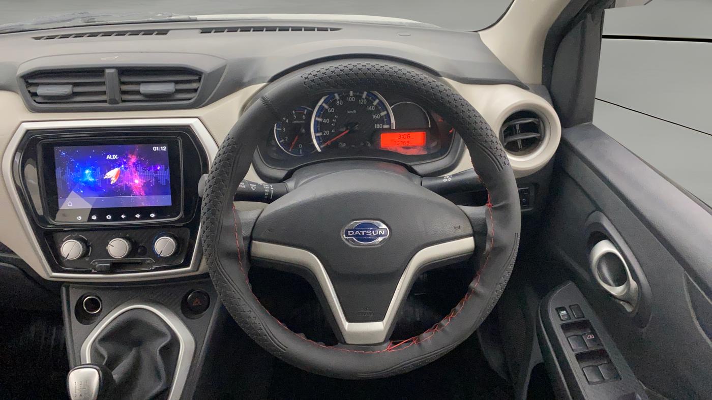 2020 Datsun Go Plus T(O), Petrol, Manual, 76,784 km, Steering Wheel Close Up