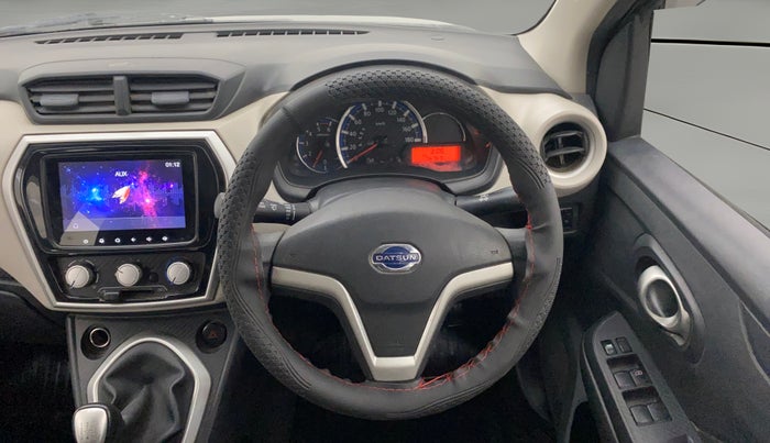 2020 Datsun Go Plus T(O), Petrol, Manual, 76,762 km, Steering Wheel Close Up