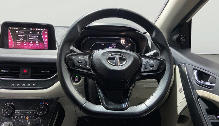 2023 Tata NEXON XZ PLUS PETROL SUNROOF, Petrol, Manual, 7,308 km, Steering Wheel Close Up