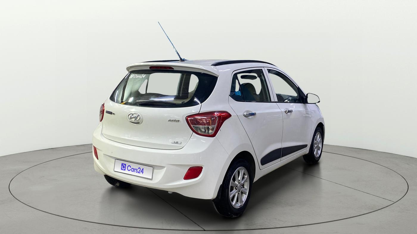 2016 Hyundai Grand i10 ASTA 1.2 KAPPA VTVT, Petrol, Manual, 51,365 km, Right Back Diagonal
