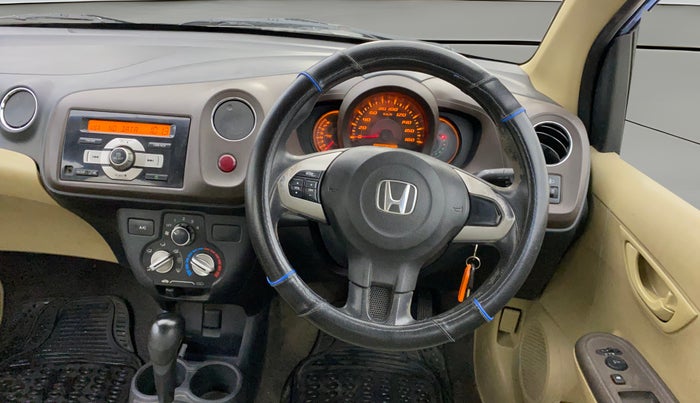2013 Honda Amaze 1.2L I-VTEC S AT, Petrol, Automatic, 98,015 km, Steering Wheel Close Up