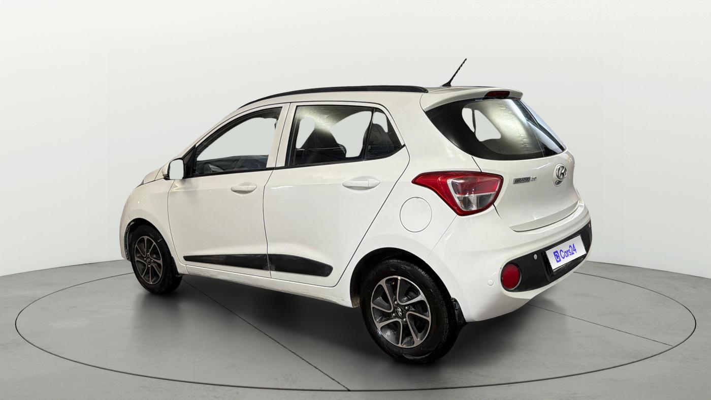 2018 Hyundai Grand i10 SPORTZ AT 1.2 KAPPA VTVT, Petrol, Automatic, 53,918 km, Left Back Diagonal