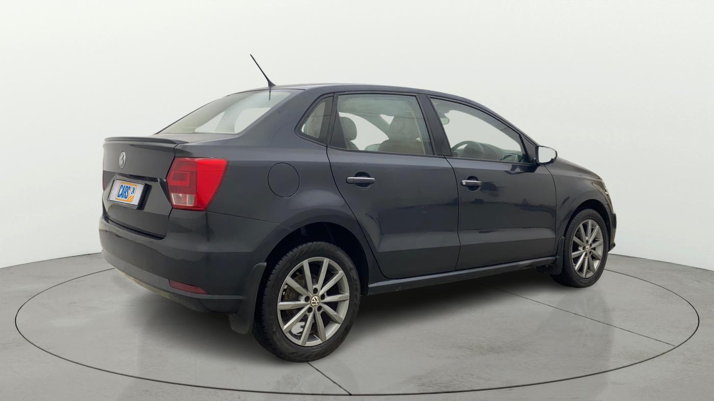 2018 Volkswagen Ameo HIGHLINE PLUS 1.0L 16 ALLOY, Petrol, Manual, 60,975 km, Right Back Diagonal