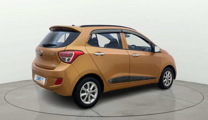 2015 Hyundai Grand i10 ASTA AT 1.2 KAPPA VTVT, Petrol, Automatic, 74,441 km, Right Back Diagonal