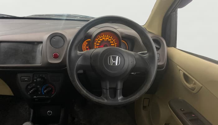 2013 Honda Amaze 1.2L I-VTEC E, Petrol, Manual, 1,01,584 km, Steering Wheel Close Up