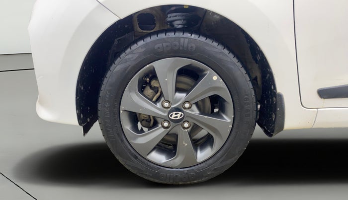 2018 Hyundai Grand i10 SPORTZ 1.2 KAPPA VTVT DUAL TONE, Petrol, Manual, 72,479 km, Left Front Wheel