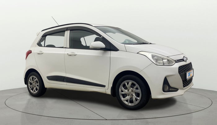 2019 Hyundai Grand i10 SPORTZ 1.2 KAPPA VTVT, Petrol, Manual, 45,169 km, Right Front Diagonal