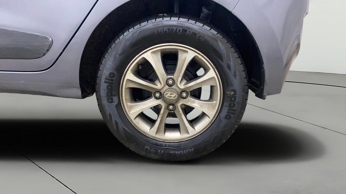 2015 Hyundai Grand i10 ASTA 1.2 KAPPA VTVT, Petrol, Manual, 58,314 km, Left Rear Wheel