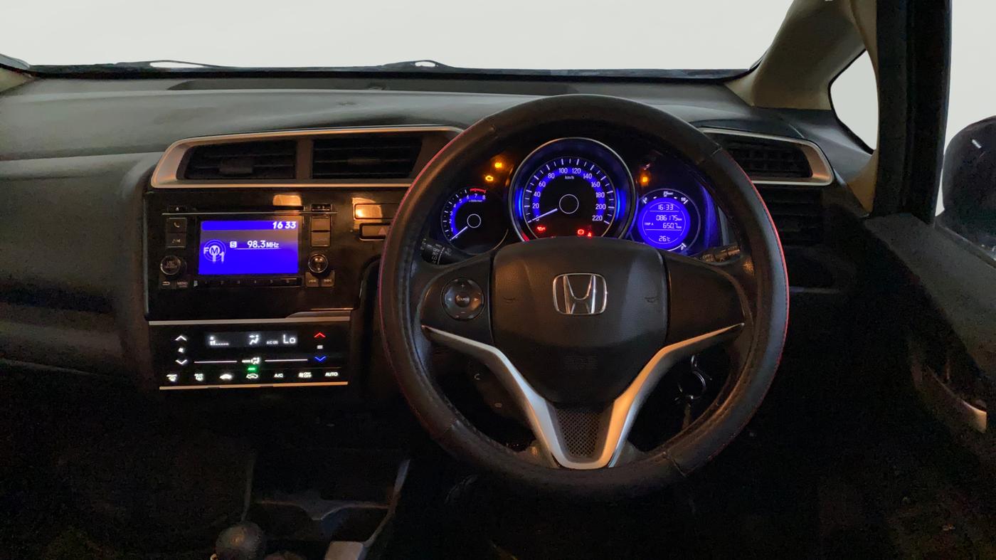 2016 Honda Jazz 1.2L I-VTEC V, Petrol, Manual, 86,271 km, Steering Wheel Close Up