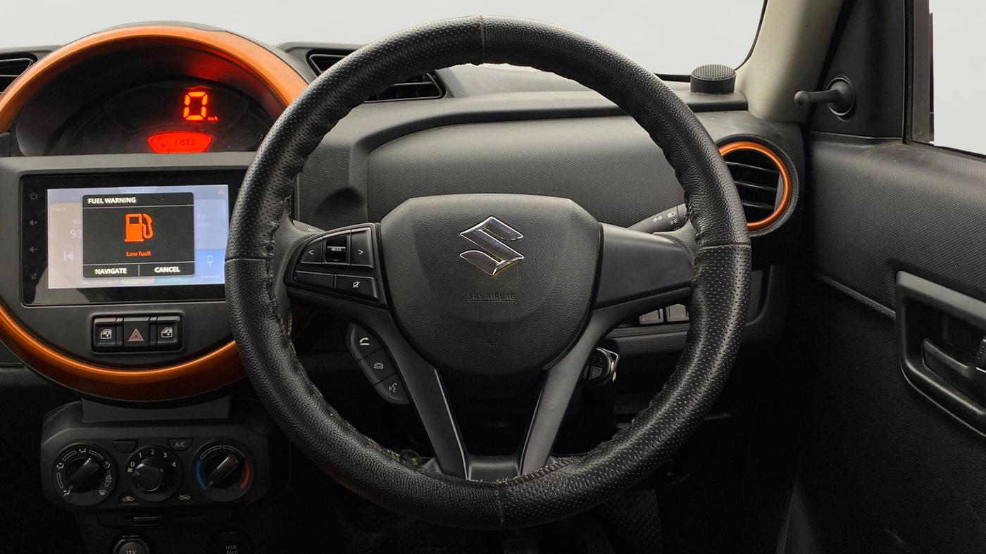 2020 Maruti S PRESSO VXI+, Petrol, Manual, 11,588 km, Steering Wheel Close Up