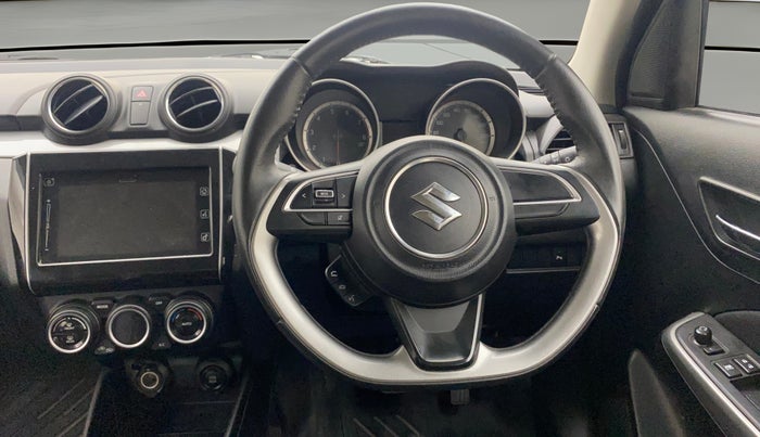 2019 Maruti Swift ZXI PLUS AMT, Petrol, Automatic, 73,468 km, Steering Wheel Close Up