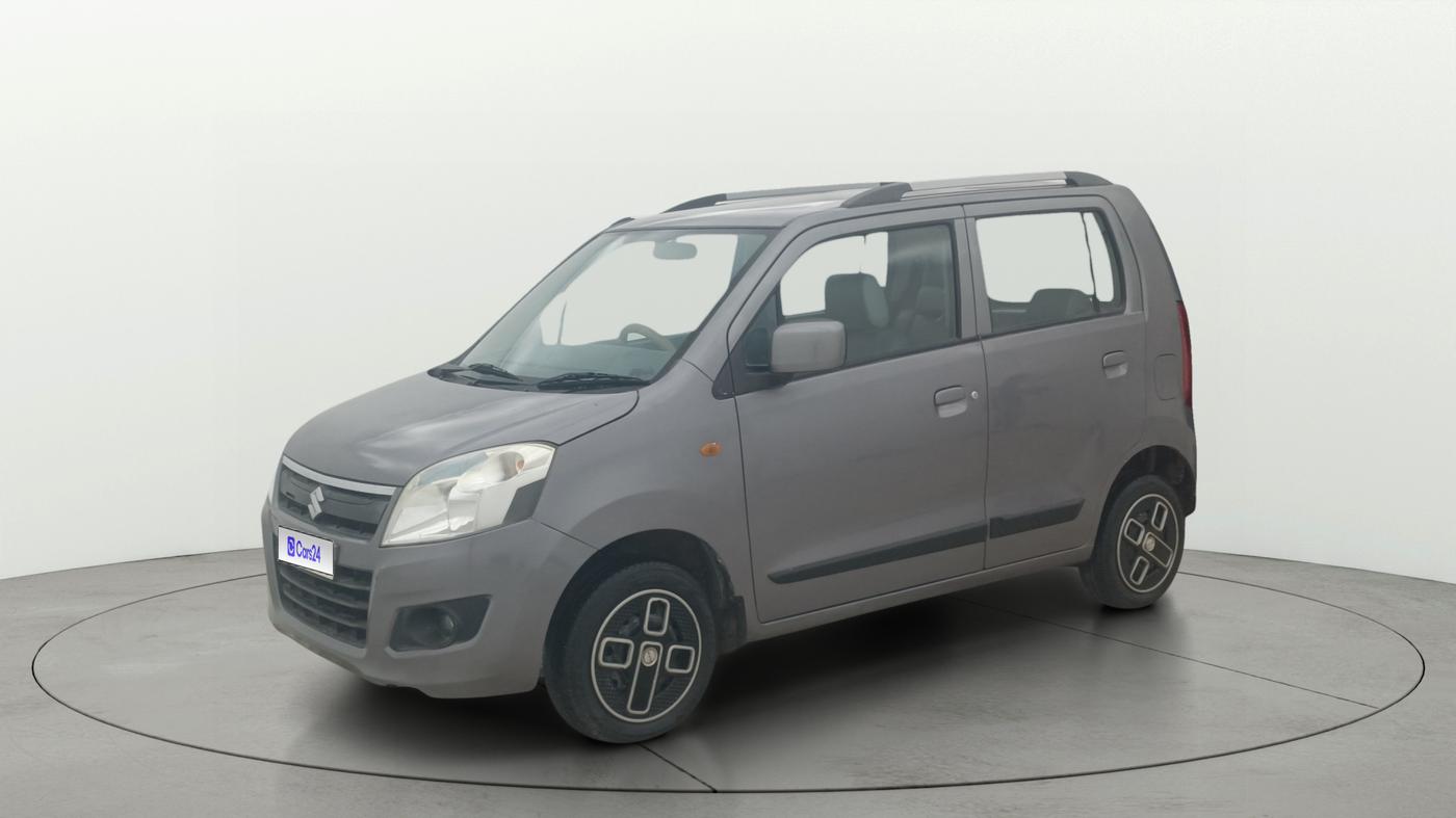 2013 Maruti Wagon R 1.0 VXI, Petrol, Manual, 69,184 km, Left Front Diagonal
