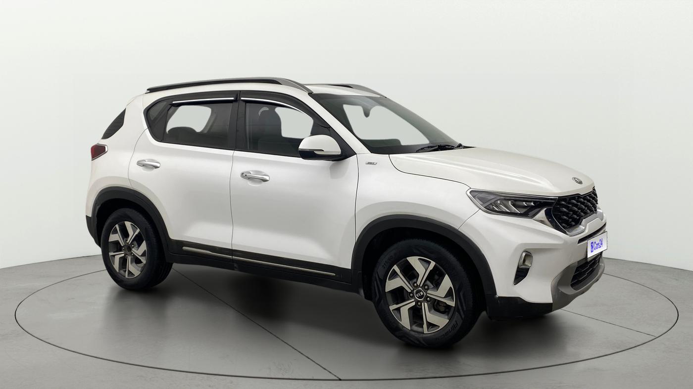 2020 KIA SONET HTX PLUS 1.0 IMT, Petrol, Manual, 87,787 km, Right Front Diagonal