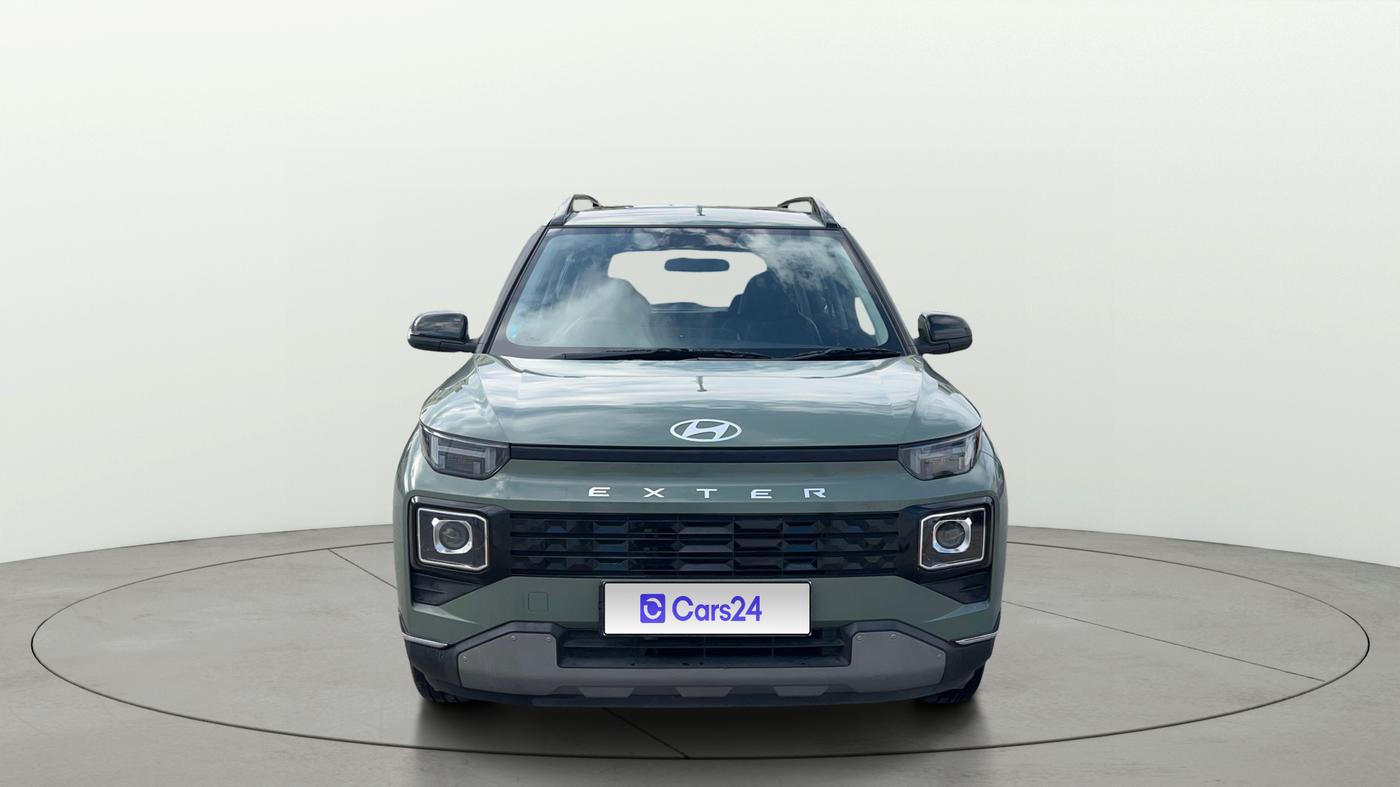 2023 Hyundai EXTER SX(O) 1.2 AMT, Petrol, Automatic, 10,621 km, Front