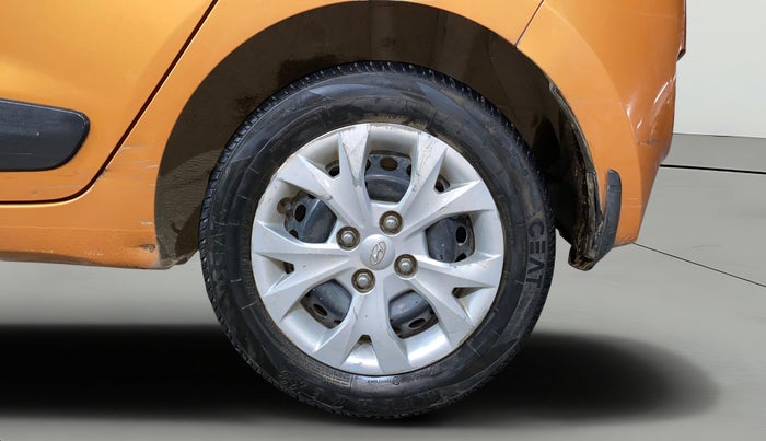 2014 Hyundai Grand i10 SPORTZ 1.2 KAPPA VTVT, Petrol, Manual, 64,085 km, Left Rear Wheel