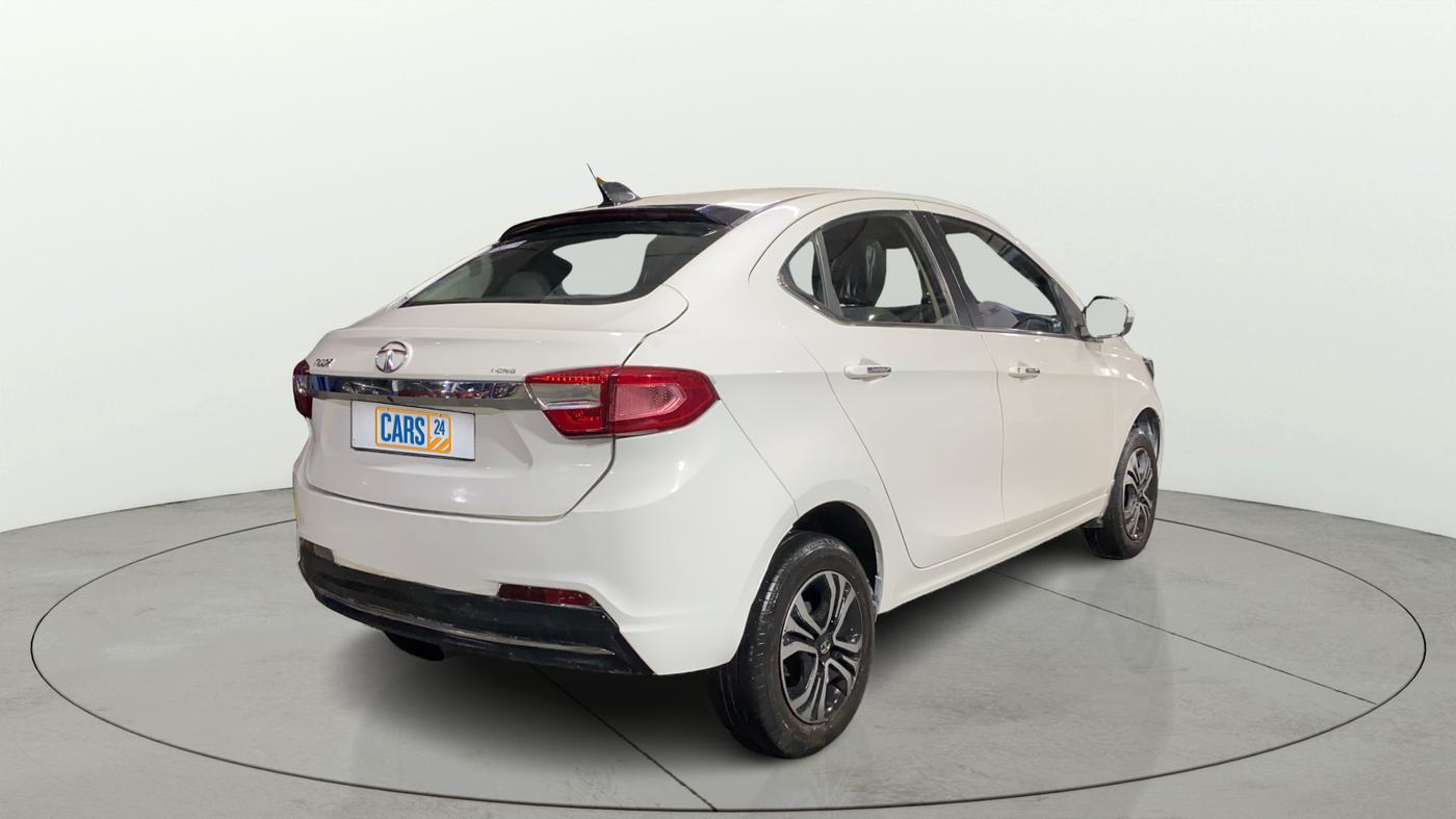 2022 Tata TIGOR XZ PLUS CNG, CNG, Manual, 34,442 km, Right Back Diagonal
