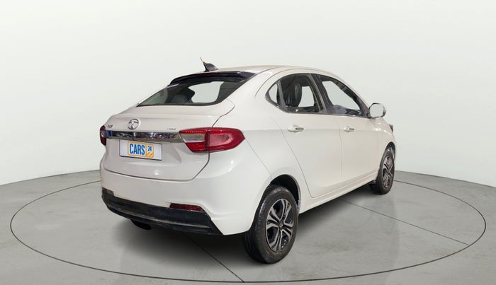 2022 Tata TIGOR XZ PLUS CNG, CNG, Manual, 33,245 km, Right Back Diagonal