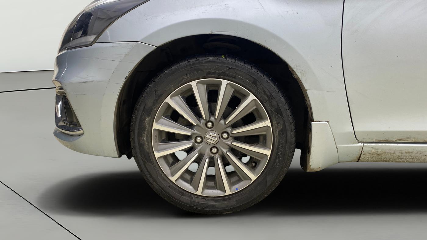 2022 Maruti Ciaz ALPHA  AT 1.5 SHVS PETROL, Petrol, Automatic, 57,495 km, Left Front Wheel