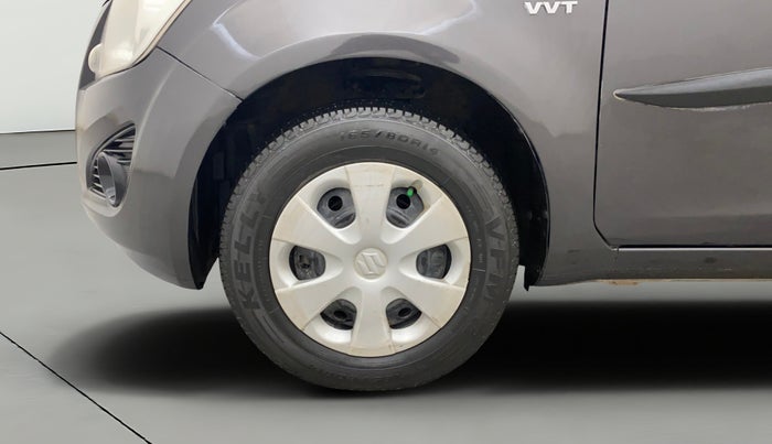2014 Maruti Ritz VXI, Petrol, Manual, 65,014 km, Left Front Wheel