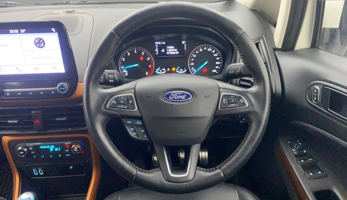2021 Ford Ecosport TITANIUM 1.5 SPORTS(SUNROOF) PETROL, Petrol, Manual, 52,630 km, Steering Wheel Close Up
