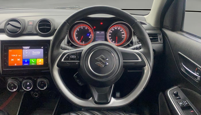 2020 Maruti Swift ZXI PLUS, Petrol, Manual, 42,852 km, Steering Wheel Close Up