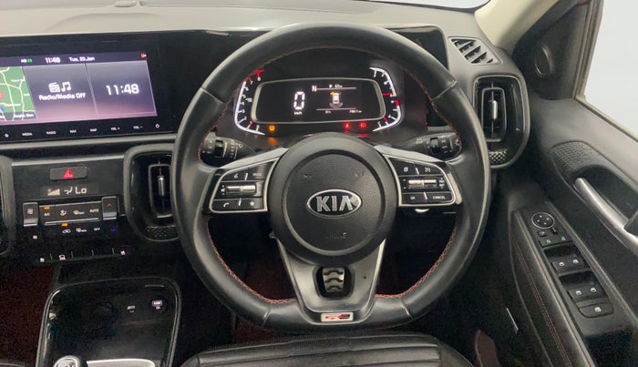 2020 KIA SONET GTX PLUS 1.0 IMT, Petrol, Manual, 74,575 km, Steering Wheel Close Up