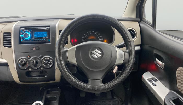 2014 Maruti Wagon R 1.0 LXI CNG, CNG, Manual, 78,242 km, Steering Wheel Close Up