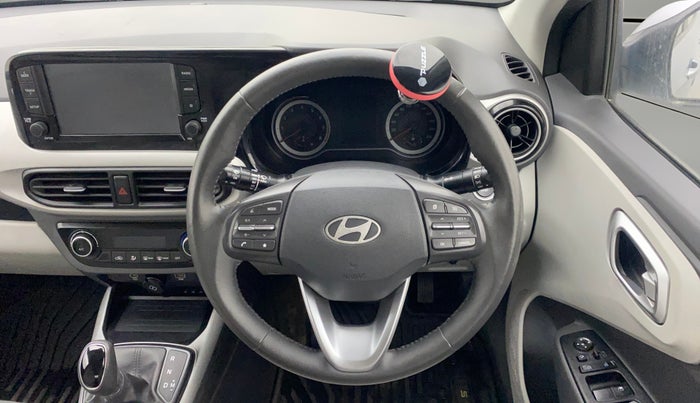 2023 Hyundai GRAND I10 NIOS ASTA AMT 1.2 KAPPA VTVT, Petrol, Automatic, 32,755 km, Steering Wheel Close Up