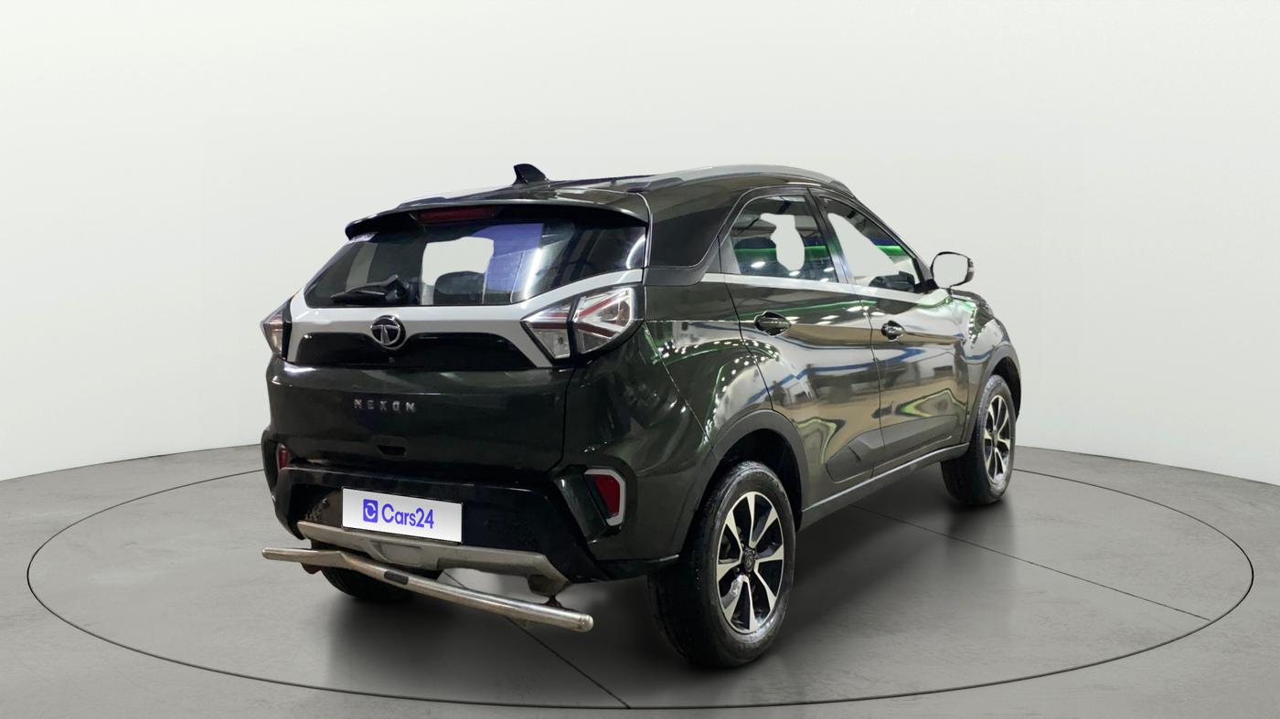 2021 Tata NEXON XZ PLUS PETROL, Petrol, Manual, 37,725 km, Right Back Diagonal