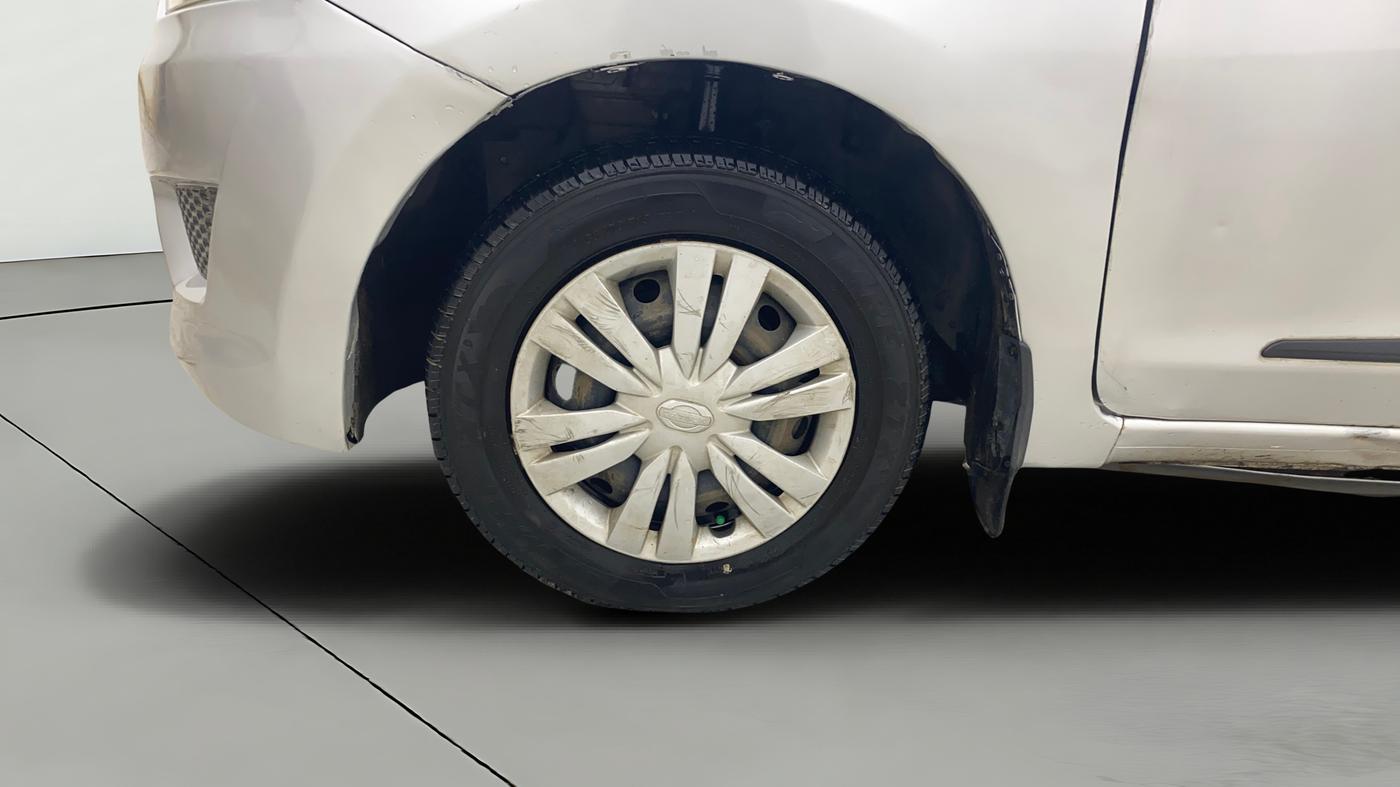 2018 Datsun Go Plus T, Petrol, Manual, 92,703 km, Left Front Wheel