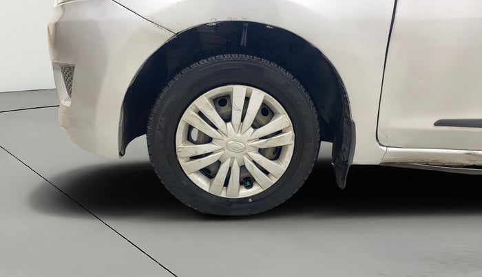 2018 Datsun Go Plus T, Petrol, Manual, 92,810 km, Left Front Wheel