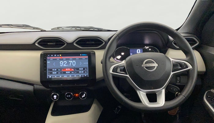 2024 Nissan MAGNITE XL AMT EZ Shift, Petrol, Automatic, 19,213 km, Steering Wheel Close Up