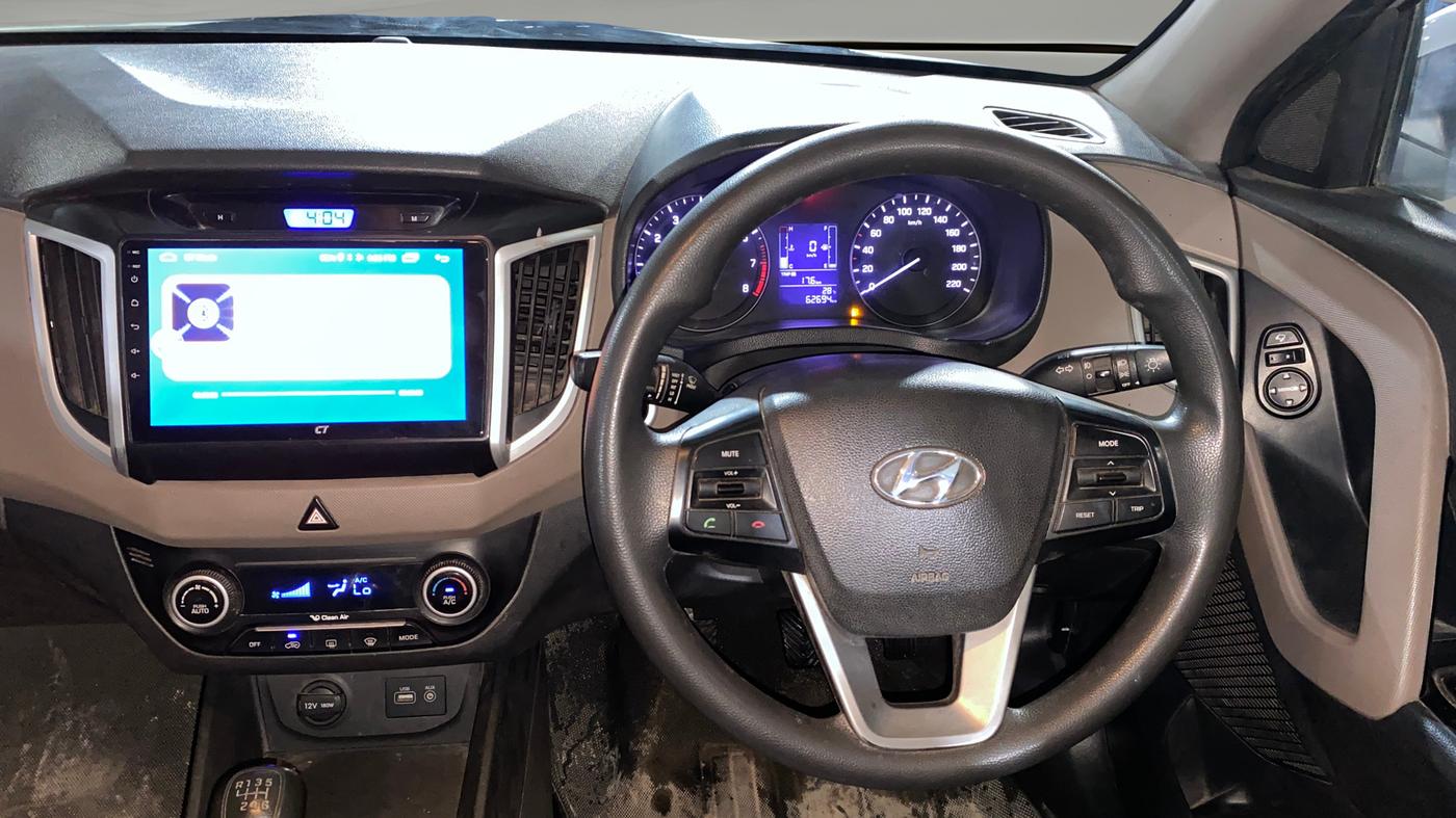 2015 Hyundai Creta SX PLUS 1.6 PETROL, Petrol, Manual, 62,678 km, Steering Wheel Close Up