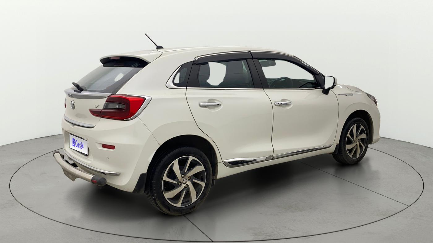 2024 Toyota Glanza V AMT, Petrol, Automatic, 18,128 km, Right Back Diagonal