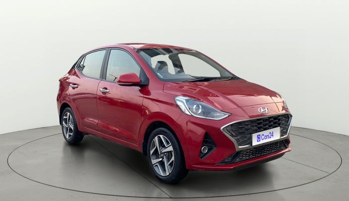 2020 Hyundai AURA SX 1.2 (O), Petrol, Manual, 21,408 km, Right Front Diagonal