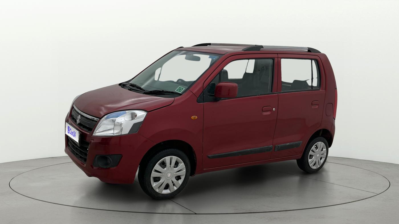 2013 Maruti Wagon R 1.0 VXI, Petrol, Manual, 59,268 km, Left Front Diagonal
