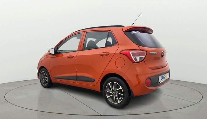 2019 Hyundai Grand i10 SPORTZ AT 1.2 KAPPA VTVT, Petrol, Automatic, 92,544 km, Left Back Diagonal