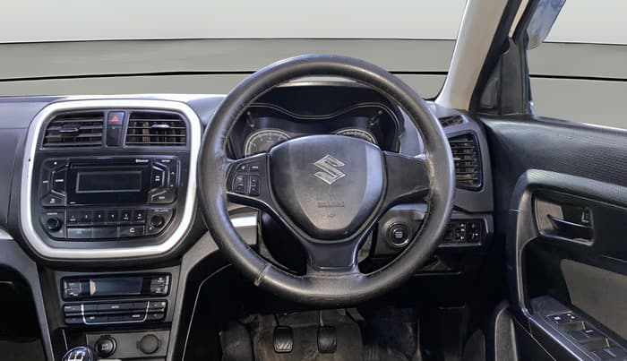2020 Maruti Vitara Brezza VXI, Petrol, Manual, 82,275 km, Steering Wheel Close Up