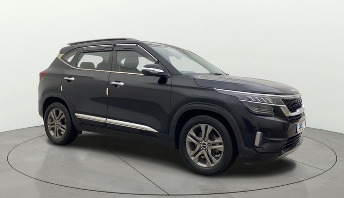 2021 KIA SELTOS HTX IVT 1.5 PETROL, Petrol, Automatic, 60,846 km, Right Front Diagonal