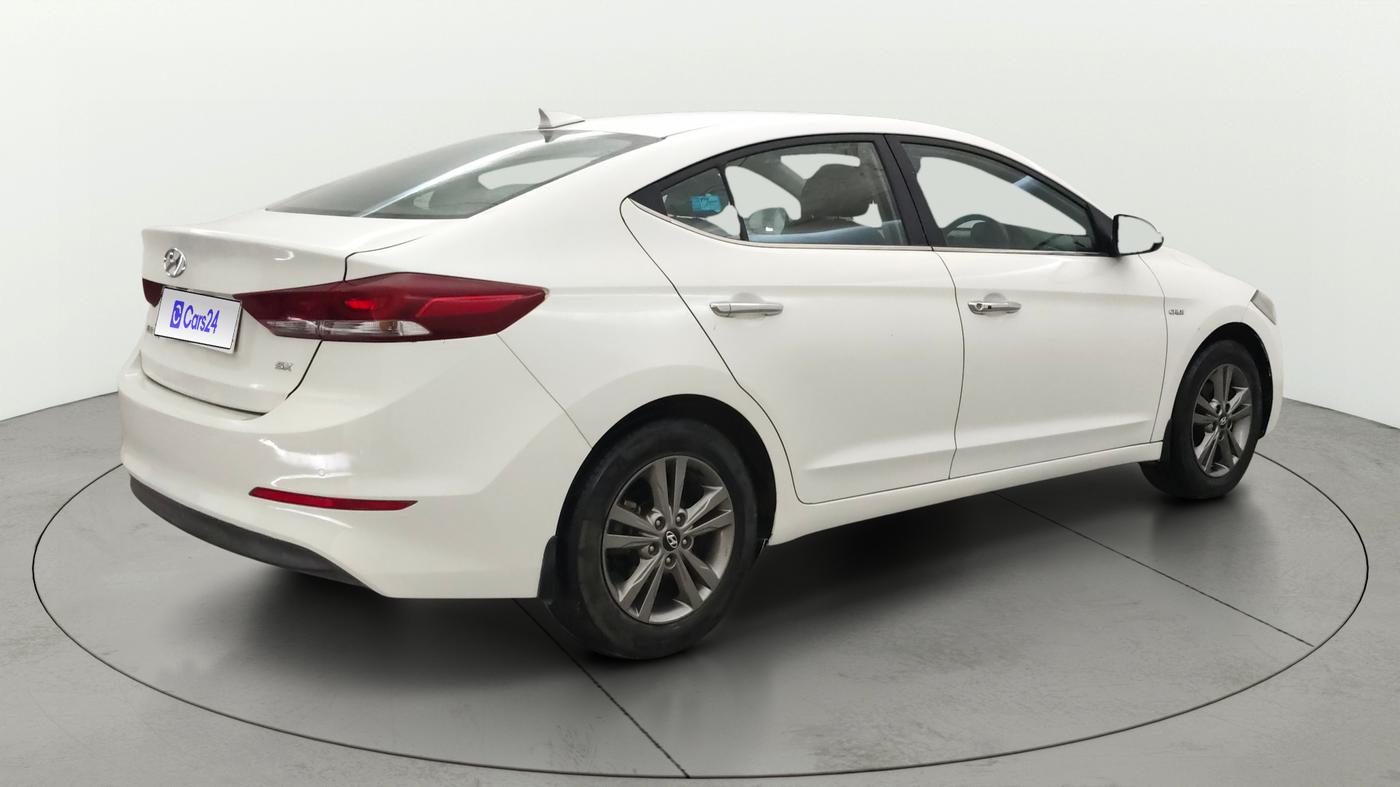 2017 Hyundai New Elantra 1.6 SX (O) AT DIESEL, Diesel, Automatic, 69,537 km, Right Back Diagonal