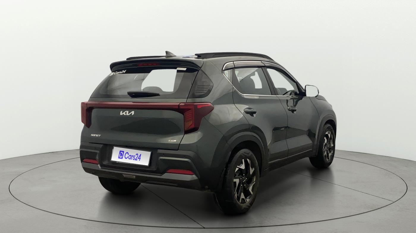 2024 KIA SONET GTX PLUS 1.0 TURBO PETROL DCT, Petrol, Automatic, 8,067 km, Right Back Diagonal