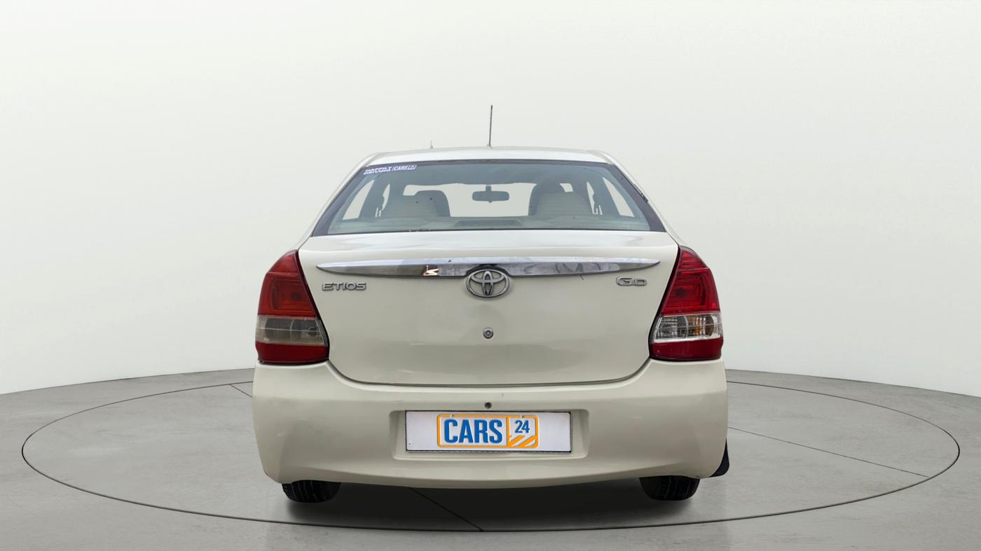 2015 Toyota Etios GD, Diesel, Manual, 86,217 km, Back/Rear