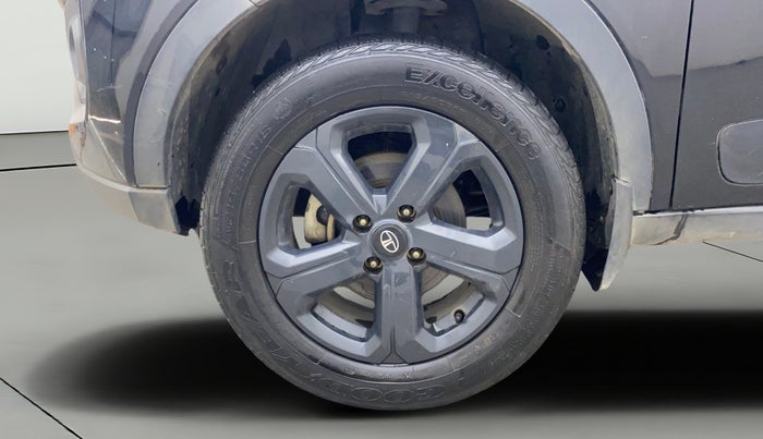 2021 Tata NEXON XZ PLUS DIESEL DARK EDITION, Diesel, Manual, 55,749 km, Left Front Wheel