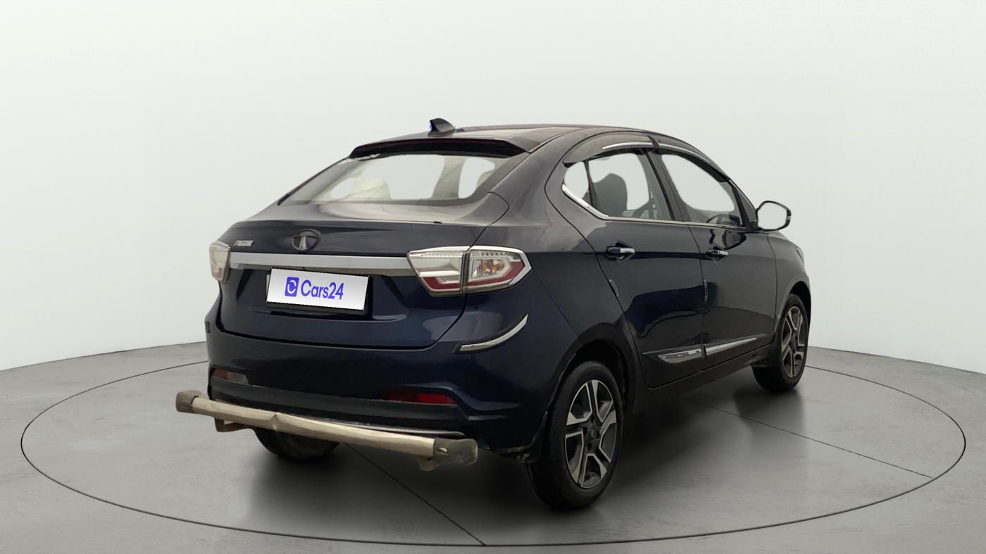 2021 Tata TIGOR XZ PLUS PETROL, Petrol, Manual, 76,396 km, Right Back Diagonal