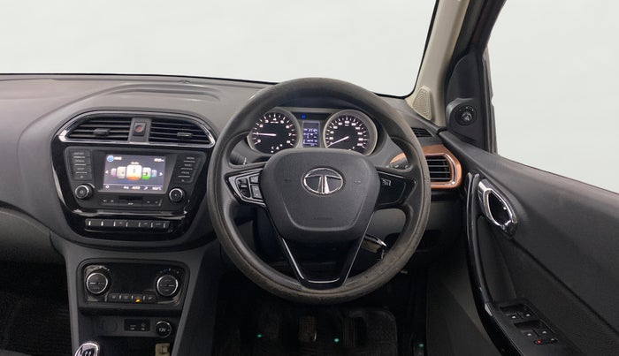 2017 Tata TIGOR XZ (O) PETROL, Petrol, Manual, 37,177 km, Steering Wheel Close Up