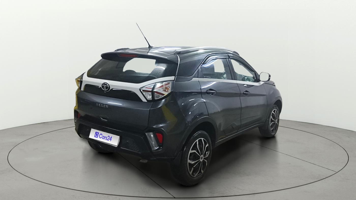 2021 Tata NEXON XM SUNROOF PETROL, Petrol, Manual, 67,382 km, Right Back Diagonal