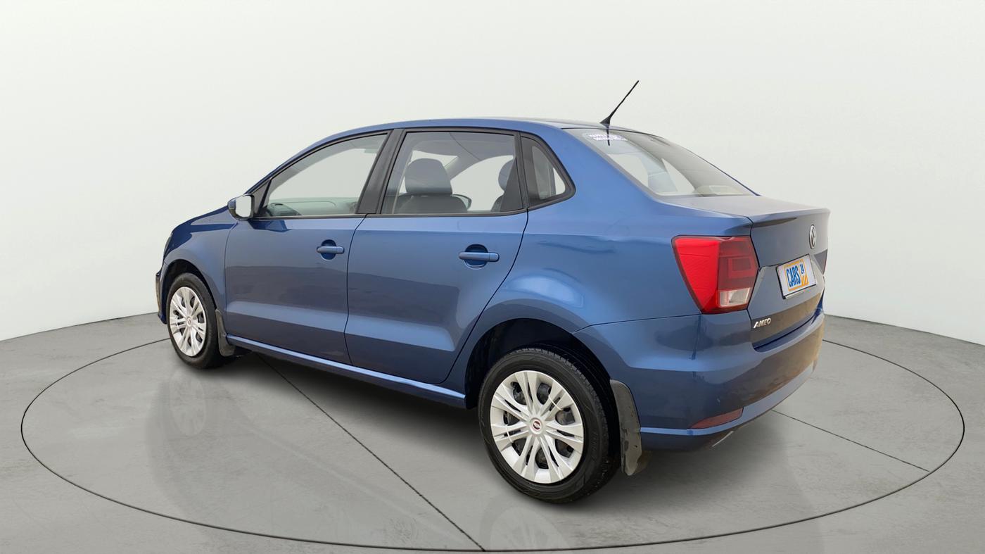 2017 Volkswagen Ameo COMFORTLINE 1.2L, Petrol, Manual, 1,22,241 km, Left Back Diagonal
