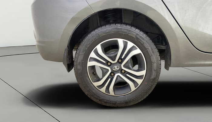 2023 Tata TIGOR XZ PLUS CNG, CNG, Manual, 66,176 km, Right Rear Wheel
