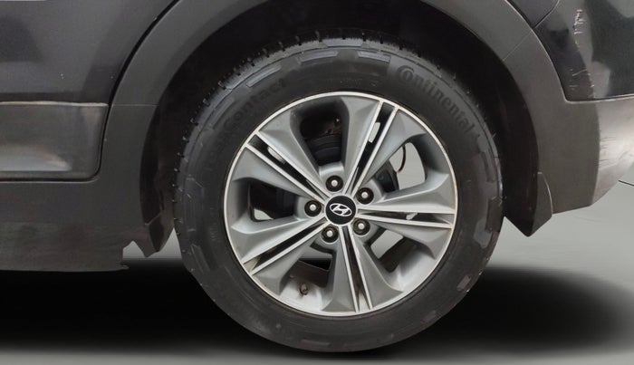 2018 Hyundai Creta SX PLUS 1.6 DIESEL, Diesel, Manual, 1,32,377 km, Left Rear Wheel