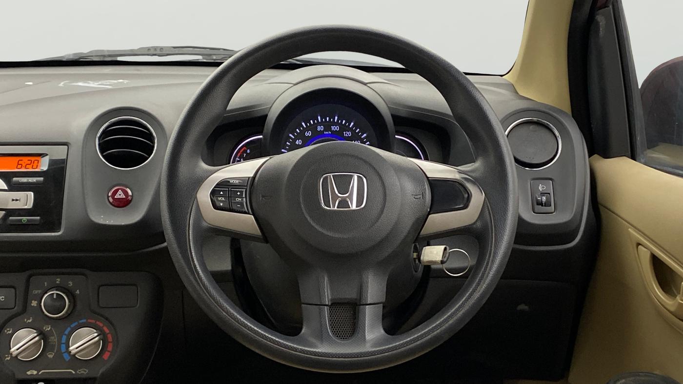 2015 Honda Amaze 1.2L I-VTEC S, Petrol, Manual, 41,559 km, Steering Wheel Close Up